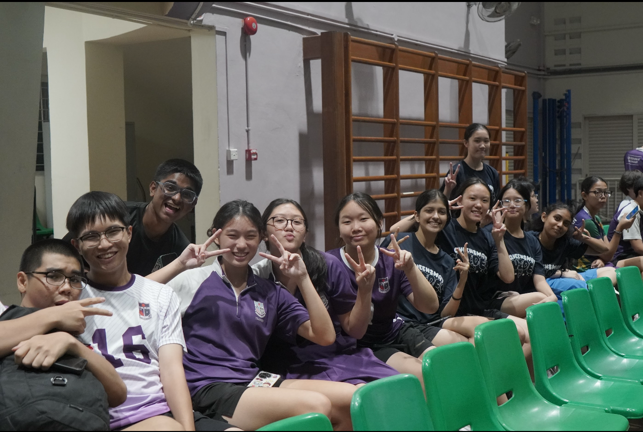 Watching the spirited performances during Sec 1 Orientation