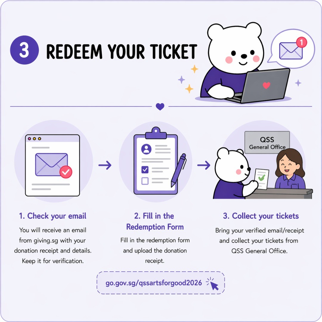 Step 3 - Redeem Your Ticket